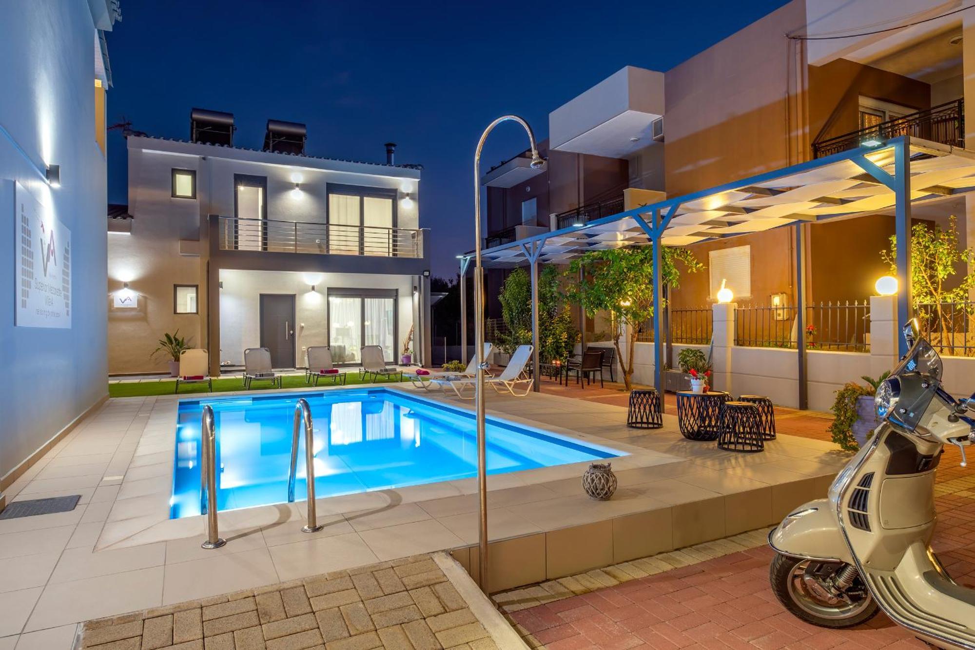 Villa Artemis A&B Chania  Bagian luar foto